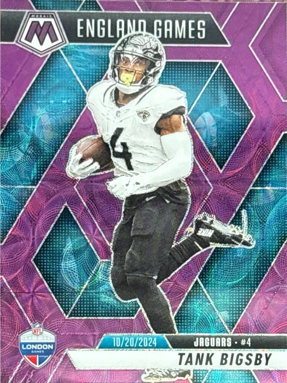 Panini Tank Bigsby Football Trading Card
